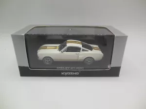 Raro Kyosho 03122WG 1966 Shelby GT350H in Bianco & Oro Scala 1:43 Ford Mustang - Foto 1 di 13