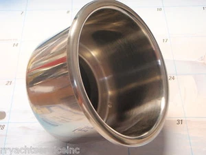 DRINK BEVERAGE CUP HOLDER STAINLESS 50 79420 CUP HOLDER BOATINGMALL EBAY BOAT  - Picture 1 of 1