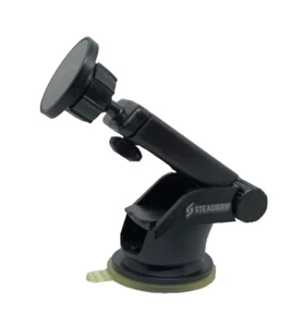 EXTENDABLE LONG-ARM STEEL BASE PLATE MOUNT (CAR/WALL/DESK/NIGHTSTAND/KITCHEN) - Picture 1 of 10