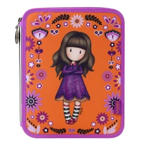 Gorjuss Fiesta Double Filled Large School Pencil Case Cobwebs - Picture 1 of 6