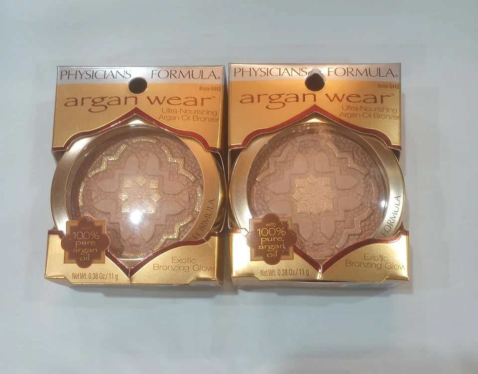 Physicians Formula Argan Wear Ultra-Nourishing Argan Oil Bronzers 6440  Lot Of 2 - Image 1 of 1