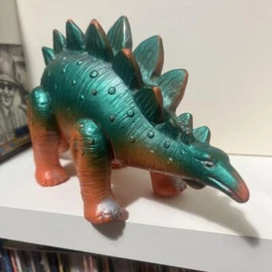 Stegosaurus Soft Vinyl Figure Dinosaur Made by Marusan (?) Standard size 22-30cm - Picture 1 of 6