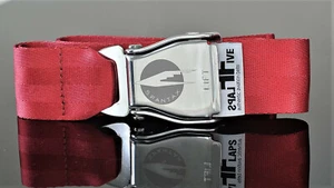 Original Spantax Flugzeuggürtel by FlapsFive - rot  - NEU -  Finest Aviation  - Picture 1 of 2