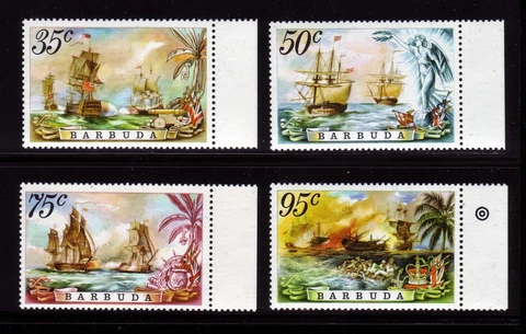 UNUSED: BARBUDA #209-12. FINE-VERY FINE NH OG. SCV $4.50 Cover