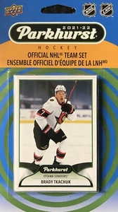 Ottawa Senators 2021 2022 mazo superior conjunto de equipo de fábrica con 3 tarjetas de novato más - Imagen 1 de 2