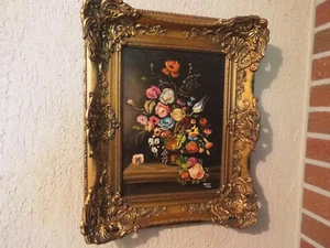 Handgefertiges  Ölgemälde auf  Leinwand von  W.BECK  1978 - Bild 1 von 5