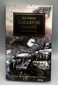 Black Library - GALAXY IN FLAMES (Horus Heresy) - Softcover - Ben Counter - NEW - Imagen 1 de 4