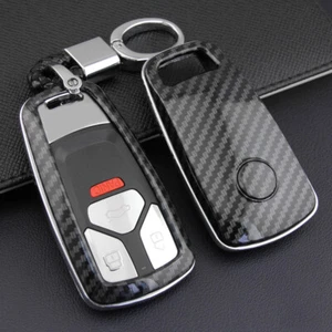 Funda rígida llave fibra carbono para Audi Q5 Q7 A4 B9 A5 S4 S5 SQ5 TT 2015-2020 - Imagen 1 de 10