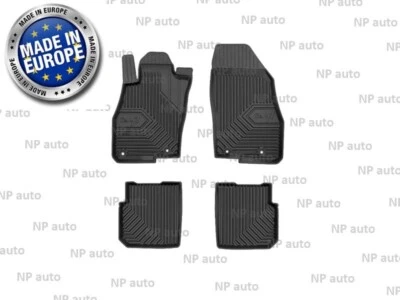 NUEVOS TAPETES LHD NEGROS IMPERMEABLES REVESTIMIENTOS AUTOMÁTICOS PARA ALFA ROMEO MITO 2008-2018 Foto 1 de 4
