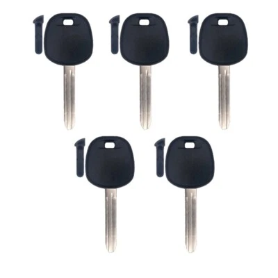 Transponder Toyota Chipless sem cortes chave shell TR47 TOY43 TOY44D TOY44H (pacote com 5) - Imagem 1 de 4