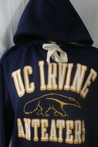 VETEMENTS University Of California Irvine Anteaters Felpa con Cappuccio Donna L (B163)