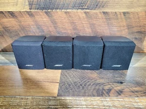 Bose Single Cube Speakers Black | Set of 4 - Picture 1 of 4