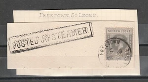 Sierra Leone Scott # 106 gebraucht auf Dampfgarer Versand stornieren - Bild 1 von 1