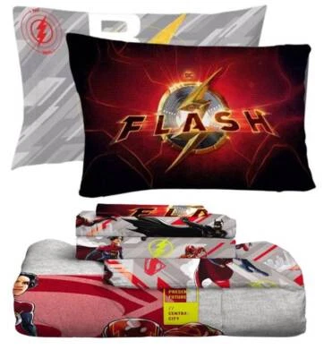 Juego de cama reversible para niños The Flash "Crimson Comet" -W37632648310, W33179032050 Foto 1 de 4