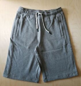 NWOT Hanna Andersson HEATHER GREY SLIM FRENCH TERRY SWEAT SHORTS 150 12  $36