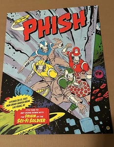 Phish Sci-Fi Soldat Poster 10/31 Halloween 2021 Johnny Dombrowski LE Druck - Bild 1 von 1