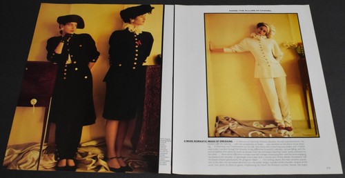 Pubblicità Stampa 1985 Sexy Tacchi Gambe Lunghe Donna Femminile Bruna Givenchy Abito Bellezza