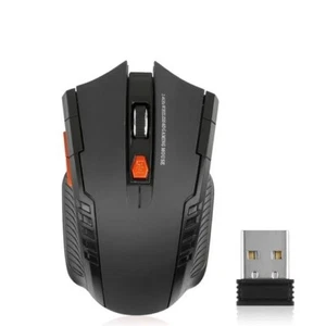 2.4GHz Wireless Optical Mouse, Battery Version, Portable, for Notebook Computer - Picture 1 of 7