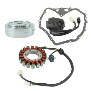 For Arctic Cat 400 2003-2008 Manual Flywheel Rotor + Stator + Regulator + Gasket - Picture 1 of 23
