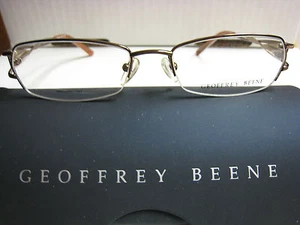 GEOFFREY BEE BRILLENGESTELL Style KISSES in BRAUN 53-17-135 mit Etui - Bild 1 von 4