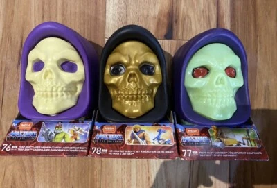 Mega Construx Masters of the Universe Set de 3 Jet Sled, Trap Jaw, Fisto Nuevo Foto 1 de 4