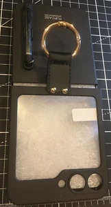 FlipCase mit Stylus und Ringhalter schwarz für Samsung Galaxy Z Flip 6 - NEU OVP - Bild 1 von 11