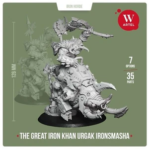 Iron Khan Artel W Beast Snagga Squighog Boyz Mozrog Skragbad Snaggaz Zodgrod HQ - Picture 1 of 18
