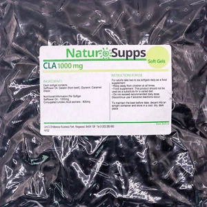 Conjugated Linoleic Acid - CLA 1000mg x 120 Softgels - NaturSupps - Bild 1 von 6