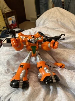 Экшн-фигурка Rescue Heroes Diver Bot 2004 Orange Bumperbot Robotz Hook Mattel  - Изображение 1 из 4