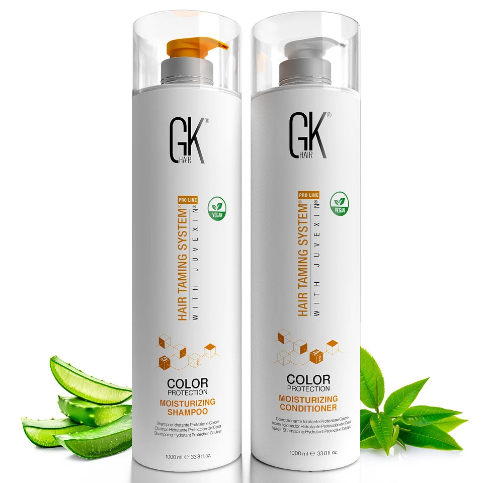 GK HAIR Moisturizing Shampoo and Conditioner Set 33.8 oz Dry Damage Sulfate Free - Image 1 of 4