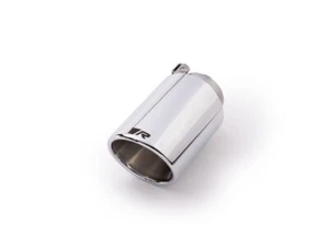 Remus 0006 70SSRL for Stainless Steel 102mm Angled Rolled Edge Chrome Tail pipe - Picture 1 of 4