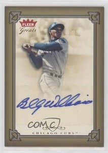 2004 Fleer Greats of the Game Auto Billy Williams #GBA-BW Auto HOF