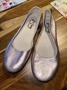 French Soles FSNY Blush Pink Ballerinas flacher Keilabsatz Größe 8 (US) - Bild 1 von 9