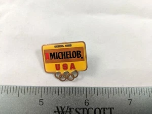 Olympische Spiele Seoul 1988 Michelob Pin - Bild 1 von 3