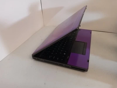 PÚRPURA HP AMD CON GRÁFICOS RADEON HD 12G RAM 500G HDD, DVDRW Windows 11+Cargador, CAM Foto 1 de 4