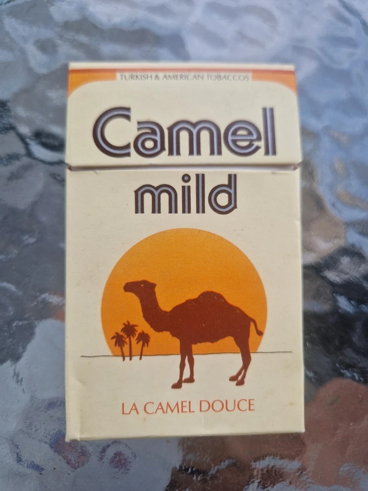 PACCHETTO SIGARETTE VUOTO OLD CIGARETTES PACKET EMPTY- CAMEL MIND -SS - Immagine 1 di 1
