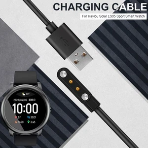 `Charging Cable Compatible For Solar Ls05 Smartwatch Replacement Cha - Zdjęcie 1 z 12