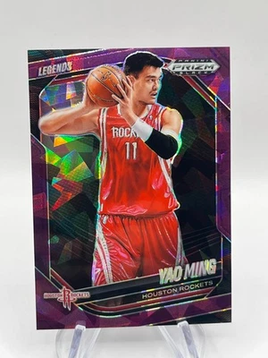 2024 Prizm 黑色篮球 YAO MING 紫色冰 /149 #264 ROCKETS — 第 1/2 张图片