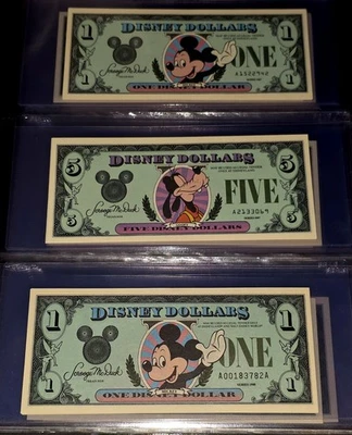 Dólares Disney Super Colección Sin Circular Raro Altamente Coleccionable 🔥📈 Foto 1 de 4