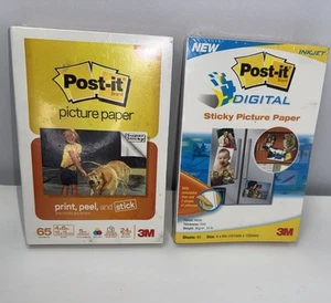 Post-It Digital Sticky Picture Paper 130 sheets for home printers photos gifts - Picture 1 of 4