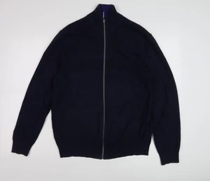 Blue Harbour Men's Black Cotton Jacket Size L - Picture 1 of 12