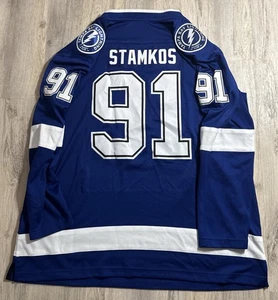 Steven Stamkos Tampa Bay Lightning 2022 Stanley Cup Fanatics Hockey Jersey 3XL - Picture 1 of 4