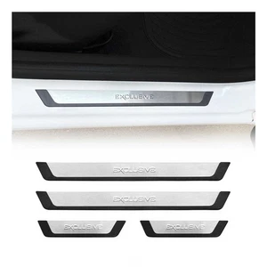 Door Sill Scuff Plate for Range Rover Velar 2018-26 Exclusive Stainless Steel 4x - Picture 1 of 8