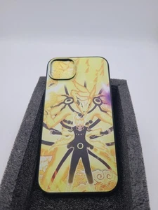 Coque téléphone portable Naruto jaune iPhone 14 Max - Neuve - Photo 1 sur 4