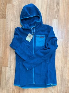 Patagonia R1 Air Full-Zip Fleece Hoody | Smolder Blue — Women’s Size Medium - Picture 1 of 3