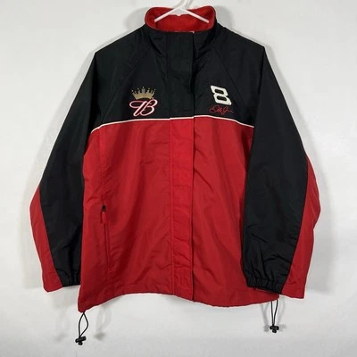 Jaqueta Feminina Vintage Winners Circle Dale Earnhardt Jr. Budweiser Tamanho Grande NASCAR - Imagem 1 de 4