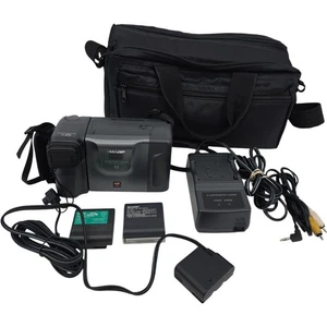 Sharp Viewcam Camcorder VL-E66U with Accessories and Carry Case Tested & Working - Picture 1 of 15