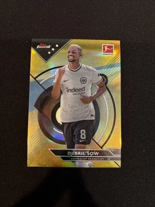 2022-23 Finest Bundesliga Gold Refractors #54 Djibril Sow /50 - Picture 1 of 3