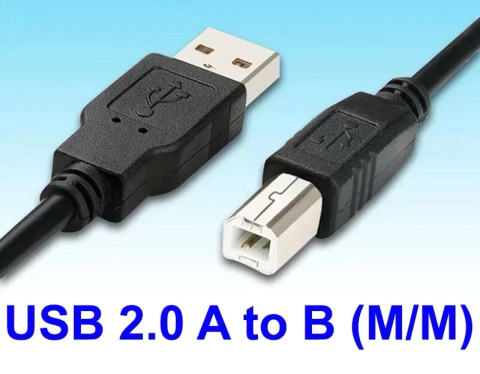 Original HP 8121-0868 USB Printer Scanner Cable Cord for Dell Laptop Computer - Image 1 of 1