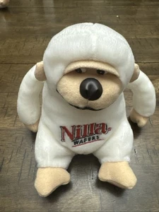 Nilla Wafers 5” Gorila Blanco Juguete Bolsa de Frijoles Muñeca - Imagen 1 de 6